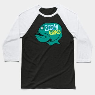 2024 Grad alien frog Baseball T-Shirt